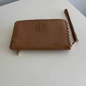 Tory Burch Leather Wristlet/wallet